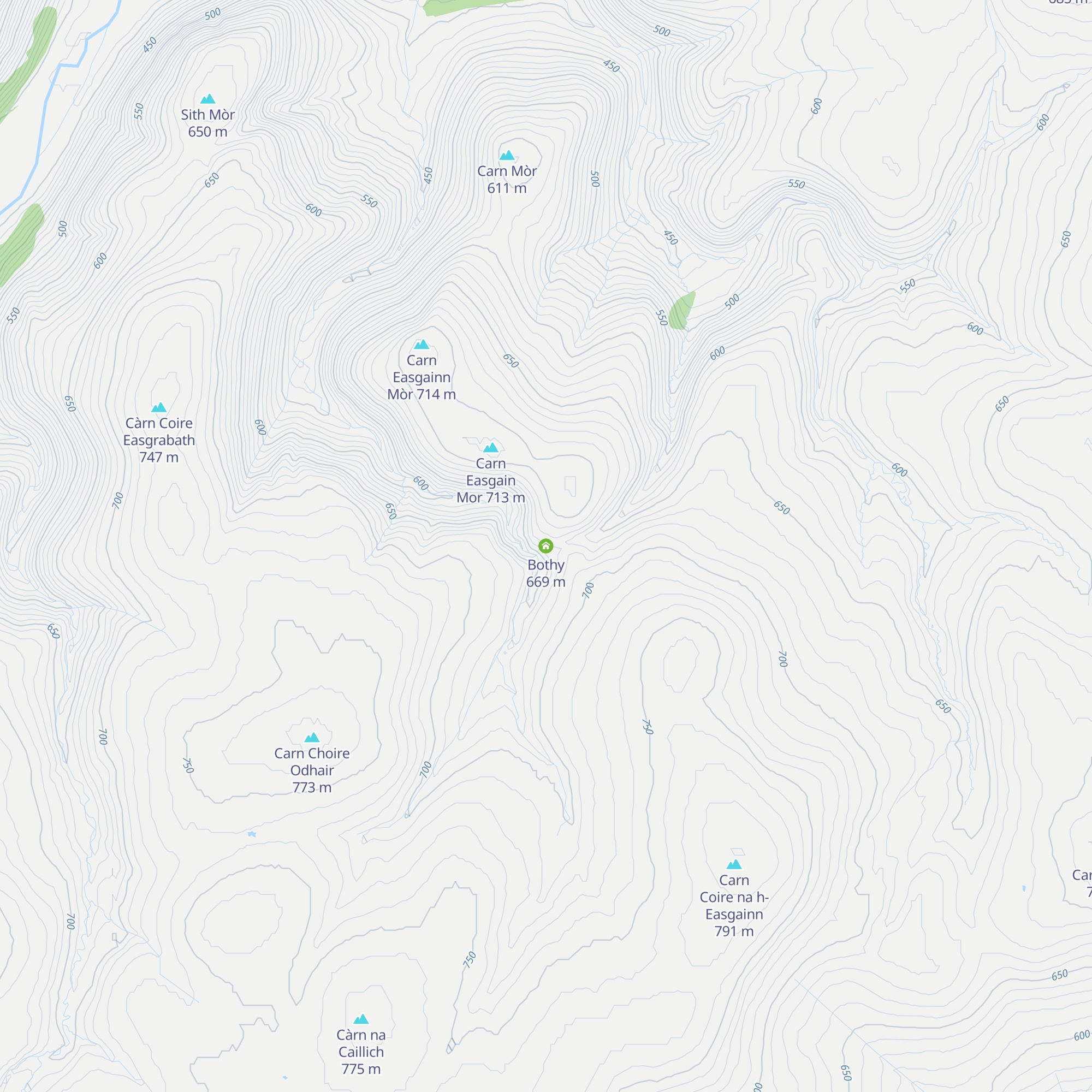Bothy map