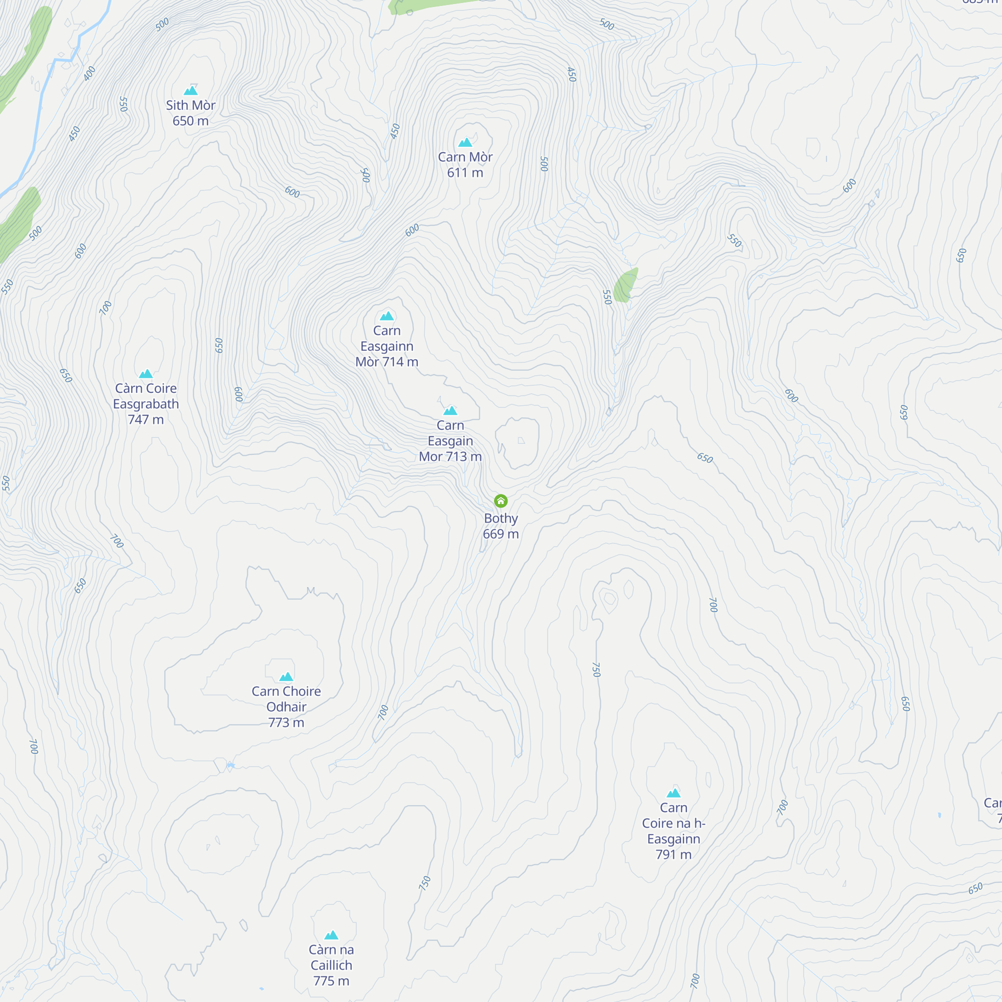 Bothy map