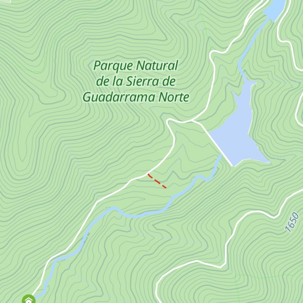 Map of Refugio de las Tabladillas