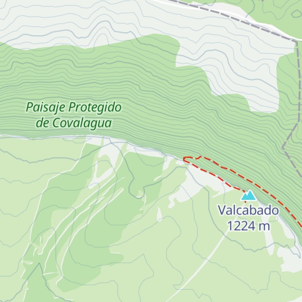 Map of Alto del Ahedo