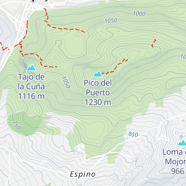 Map of Morrón de la Cuna