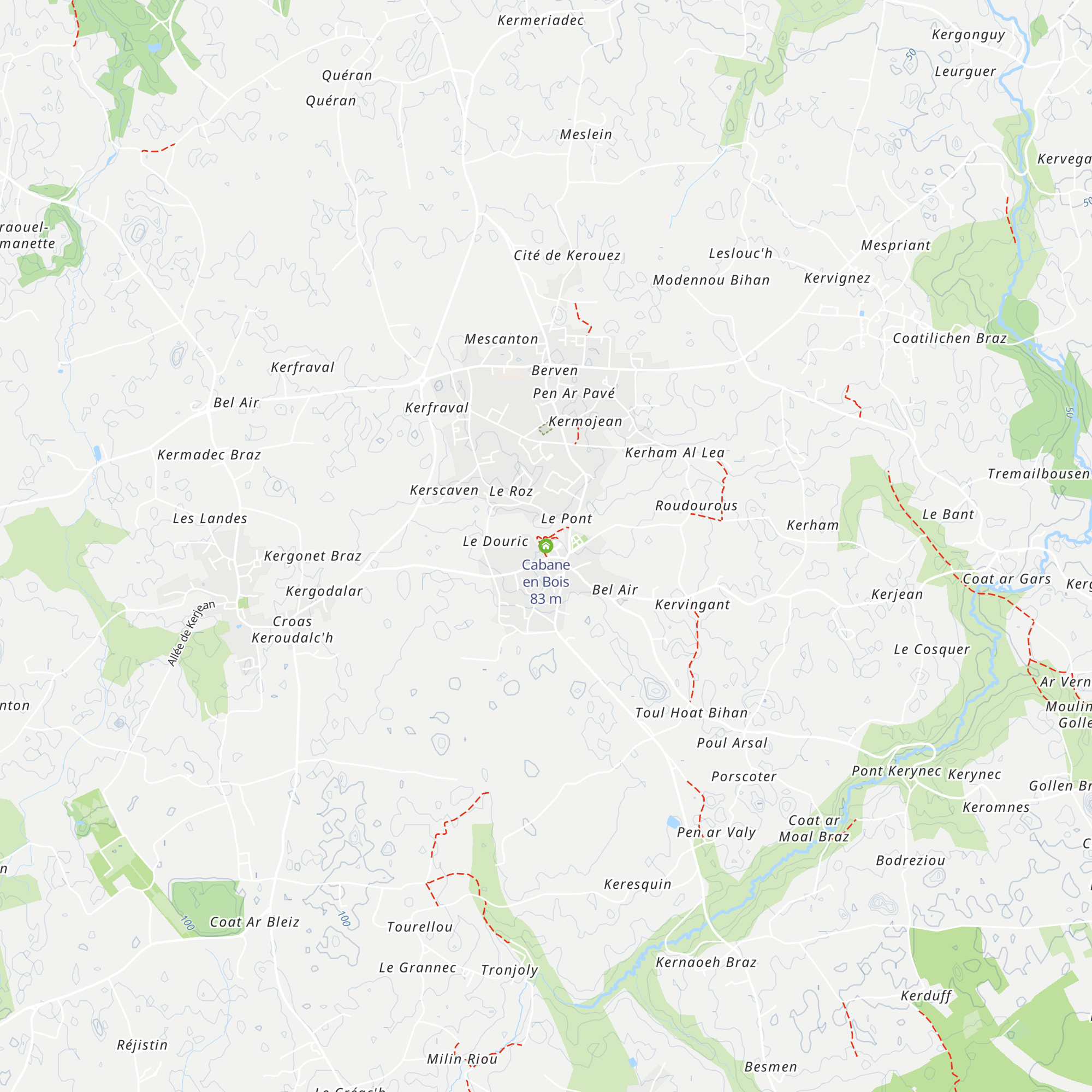 Cabane en Bois map