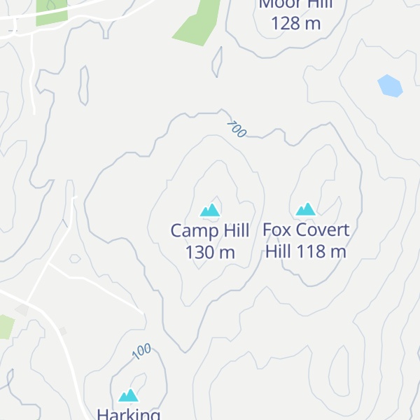 Map of Camp Hill