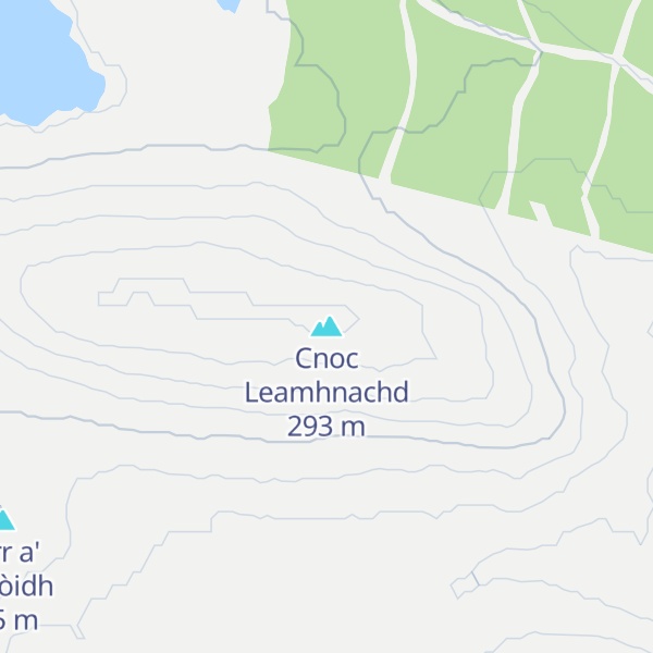 Map of Cnoc Leamhnachd
