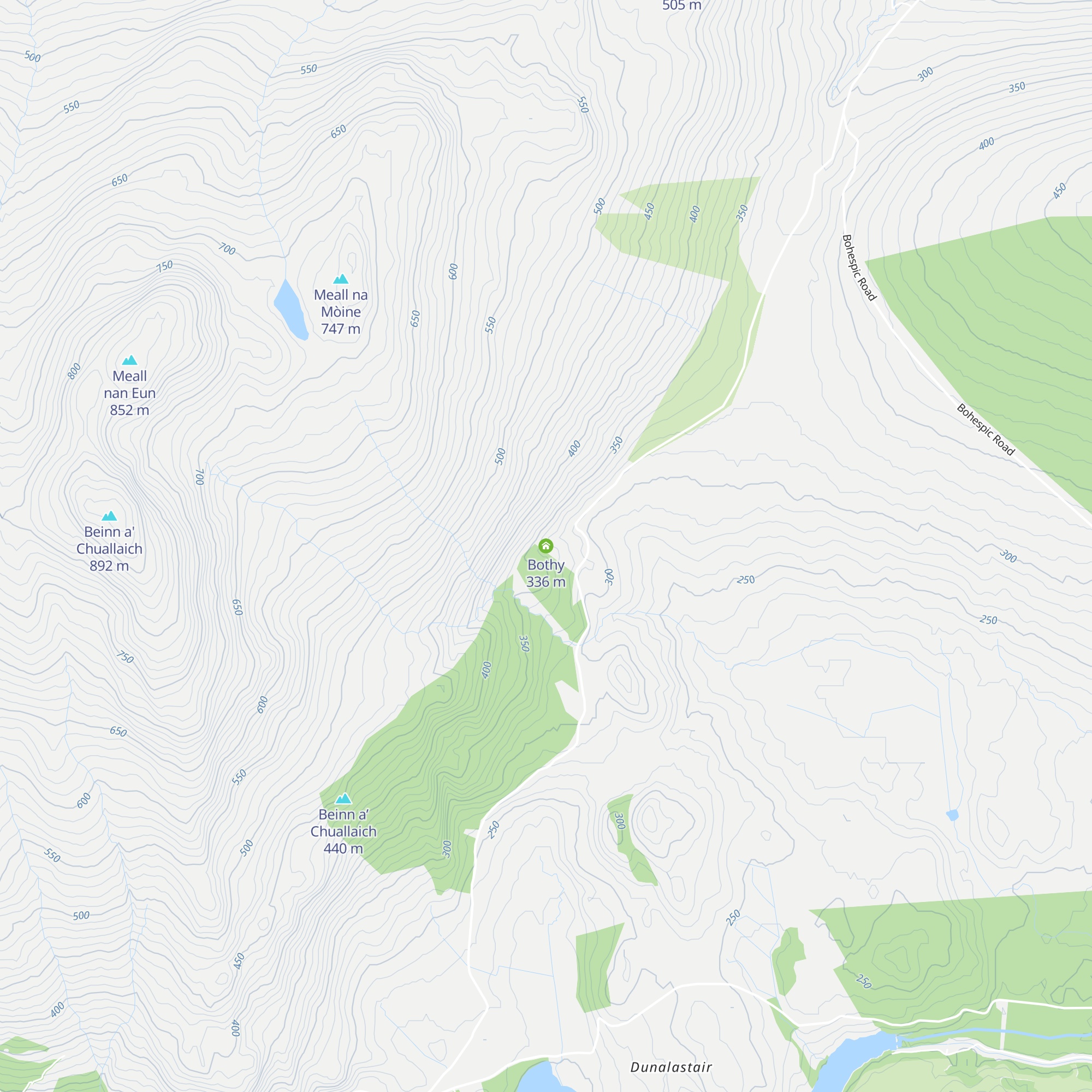 Bothy map