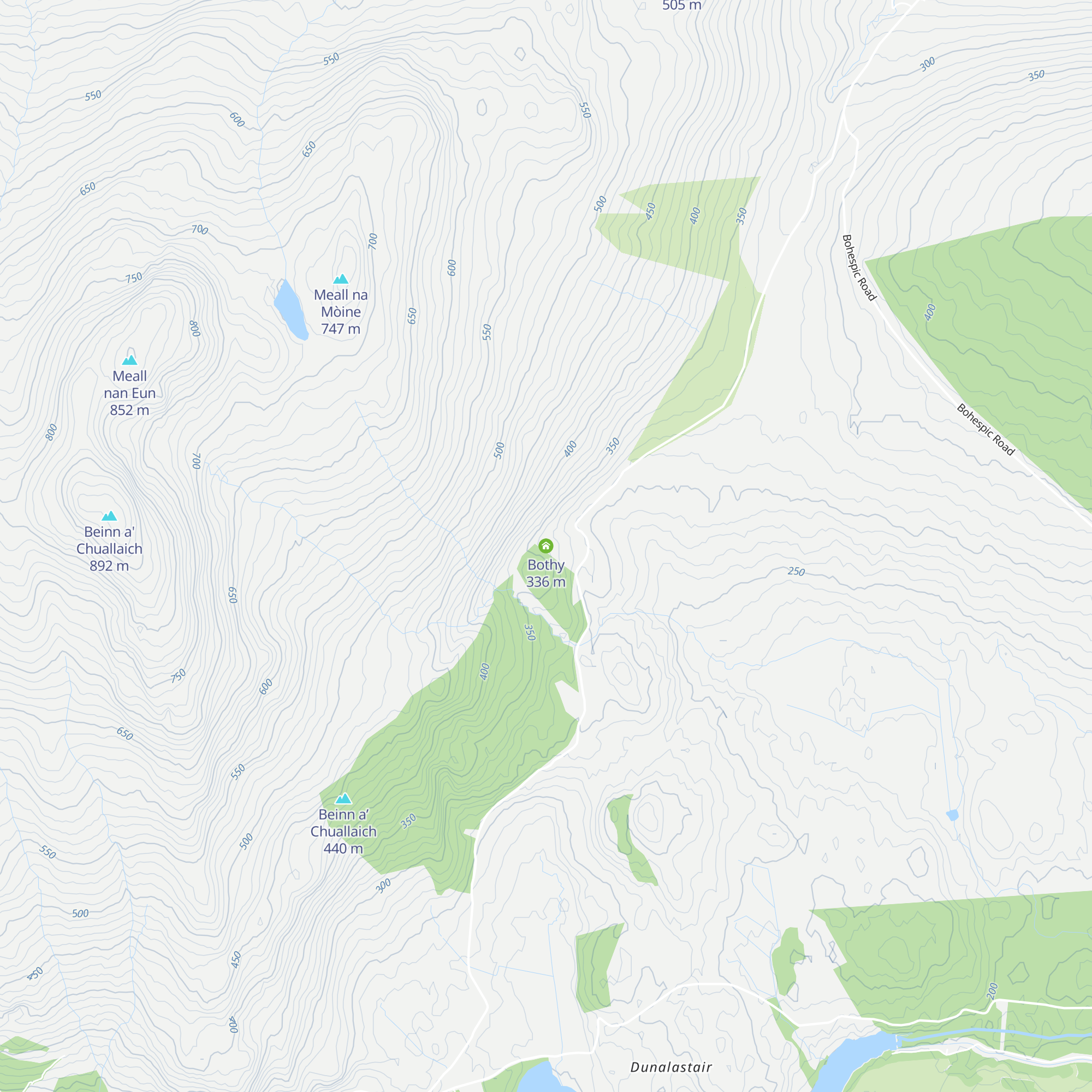 Bothy map