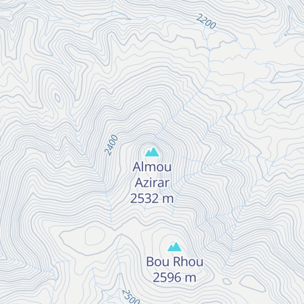 Map of Almou Azirar