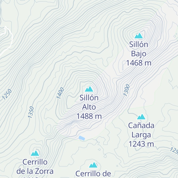 Map of Sillón Alto