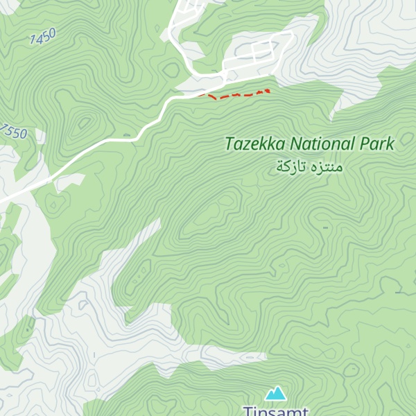 Map of Bouhedli