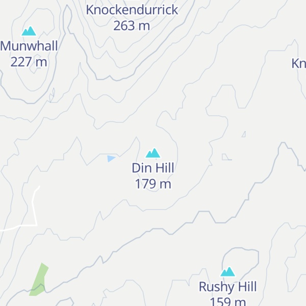 Map of Din Hill