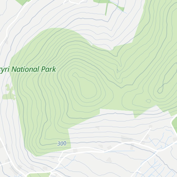 Map of Moel Rhiwen