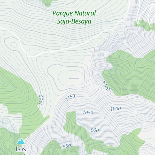 Map of Pico de Obios
