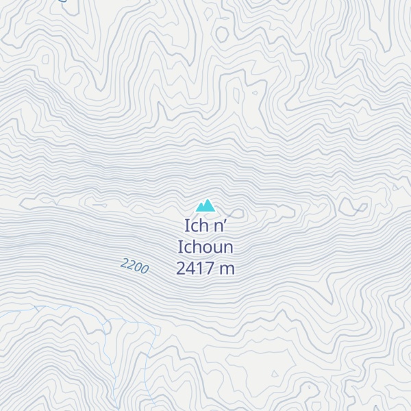 Map of Ich n’ Ichoun