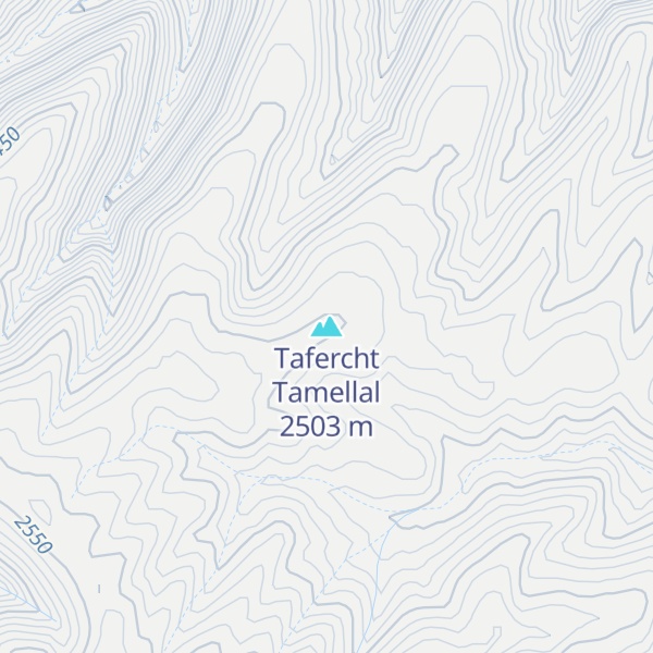 Map of Tafercht Tamellal