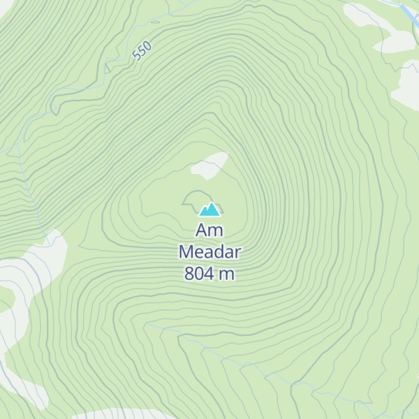 Map of Am Meadar