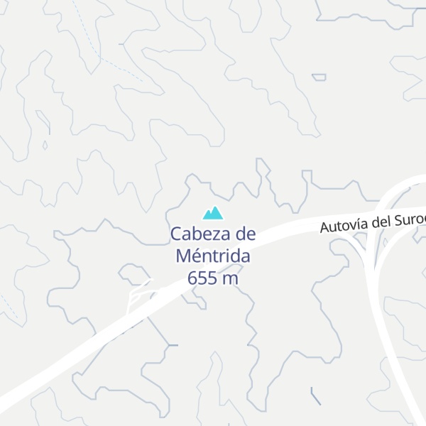 Map of Cabeza de Méntrida