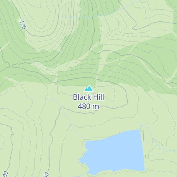 Map of Black Hill