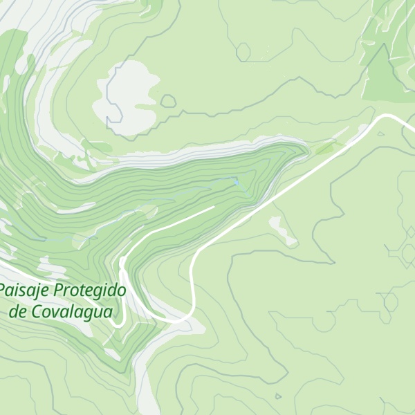 Map of Refugio Covalagua