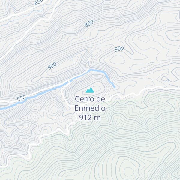Map of Cerro de Enmedio