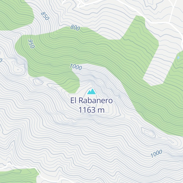 Map of El Rabanero