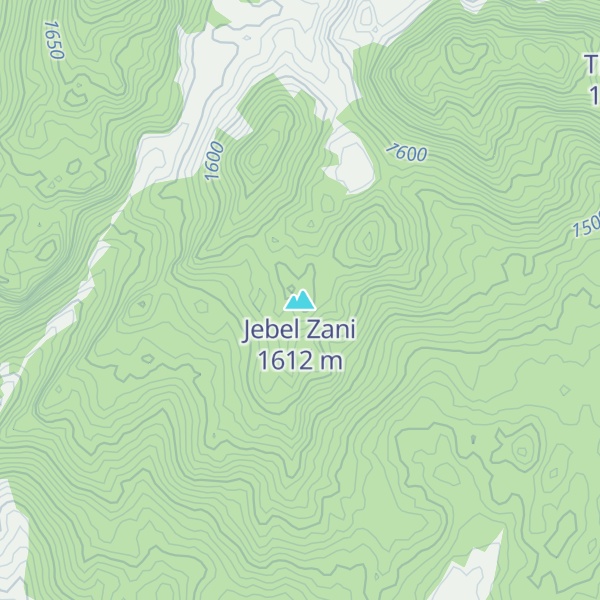 Map of Jebel Zani