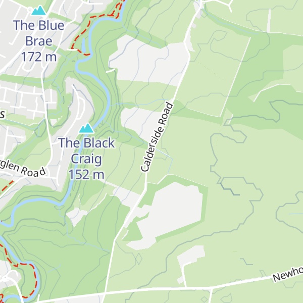 Map of Cleutit Heugh (Devil's Rock)