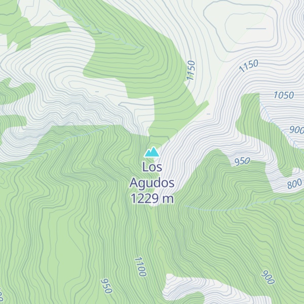 Map of Los Agudos