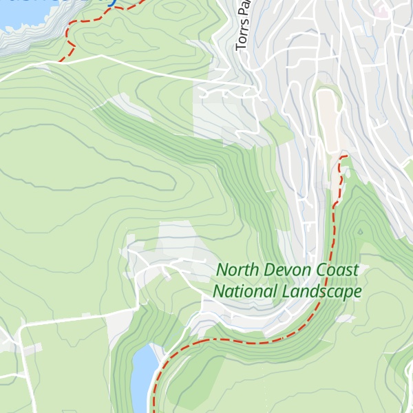 Map of Furze Hill