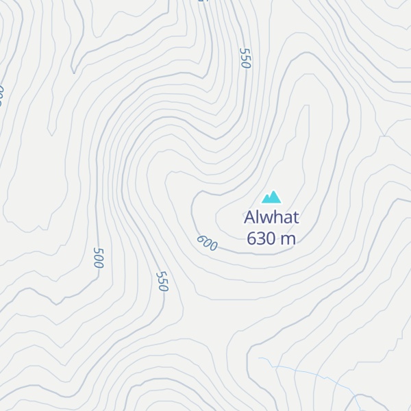 Map of Lagower Hill