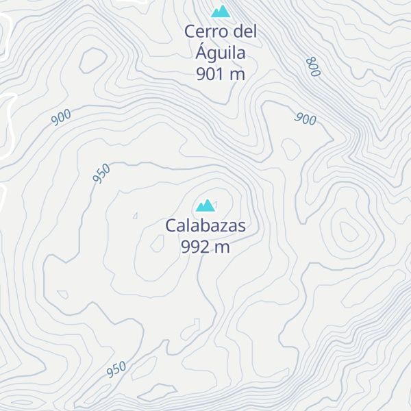 Map of Calabazas