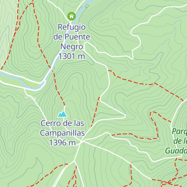 Map of Refugio Libre el Vivero