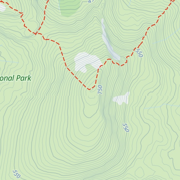 Map of Moel Hebog