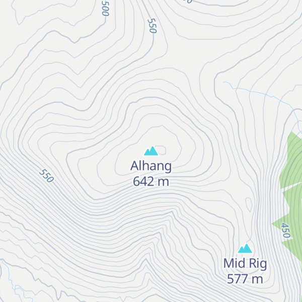 Map of Alhang