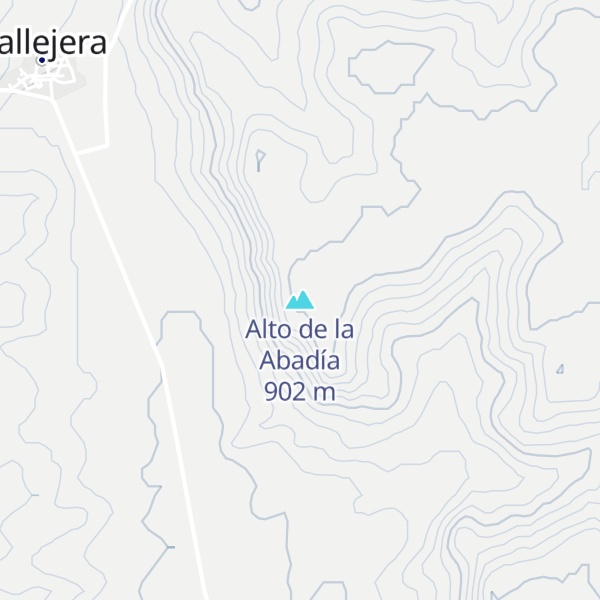 Map of Alto de la Abadía