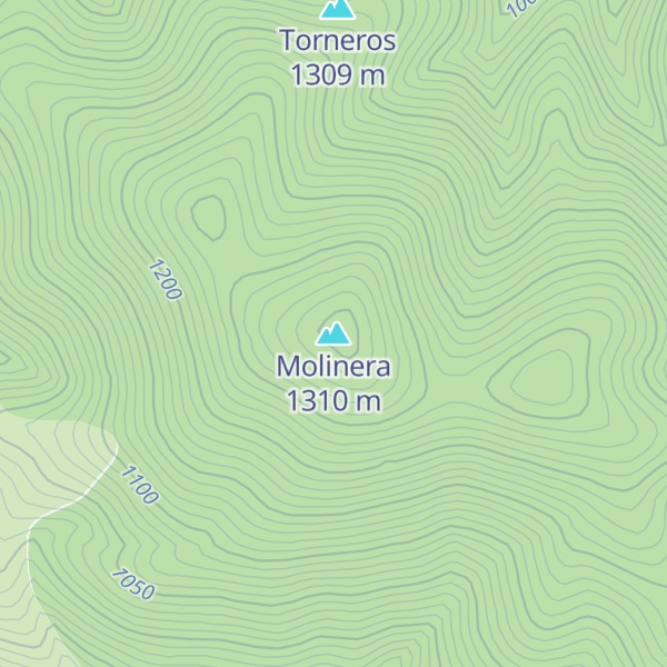 Map of Molinera