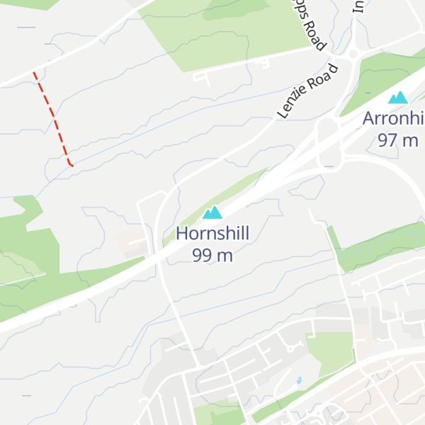 Map of Hornshill