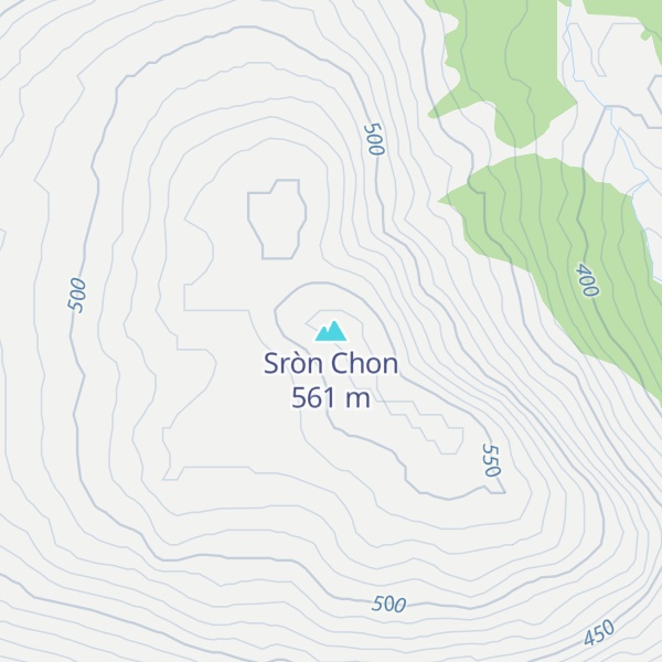 Map of Sròn Chon