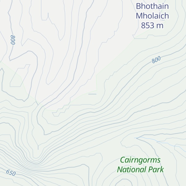 Map of Am Bodach
