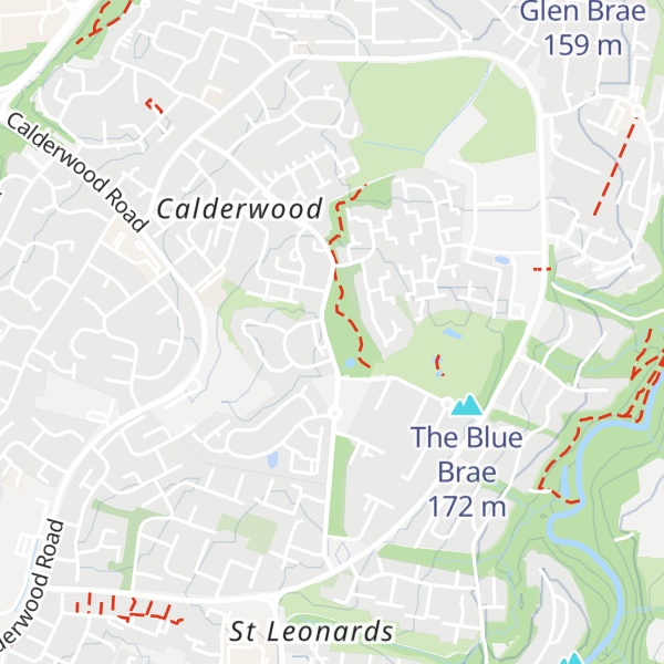 Map of Lauriestoun Hill
