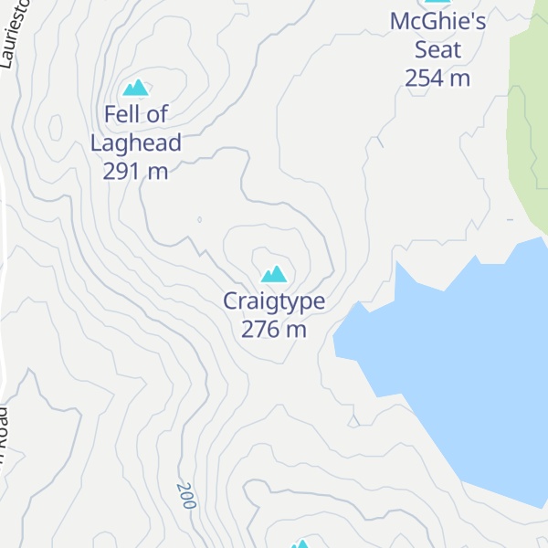 Map of Craigtype