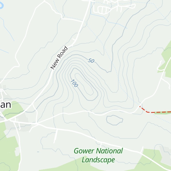 Map of Cilifor Top