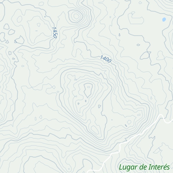 Map of Alto Sierra de las Yeguas