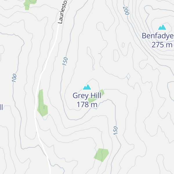 Map of Grey Hill