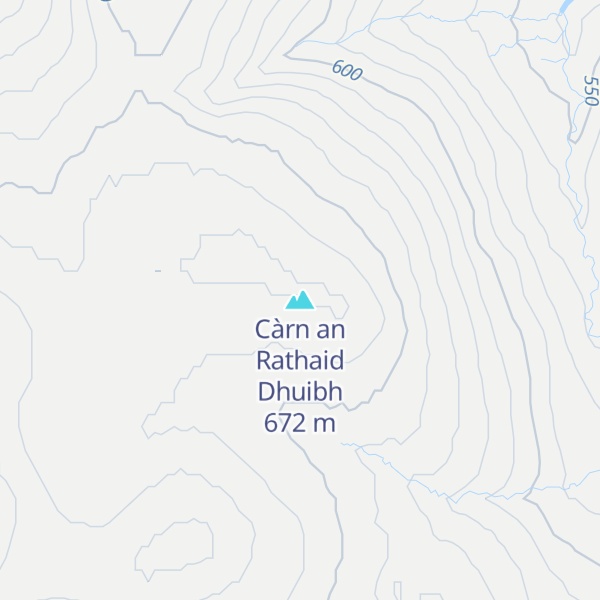 Map of Càrn an Rathaid Dhuibh
