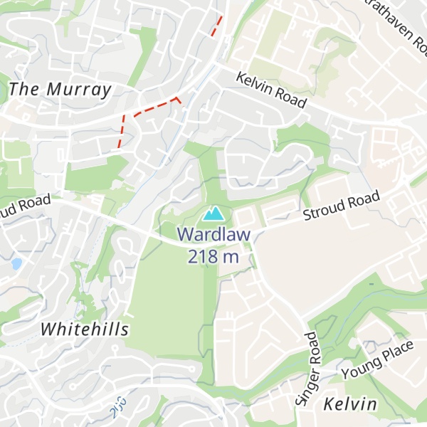 Map of Wardlaw