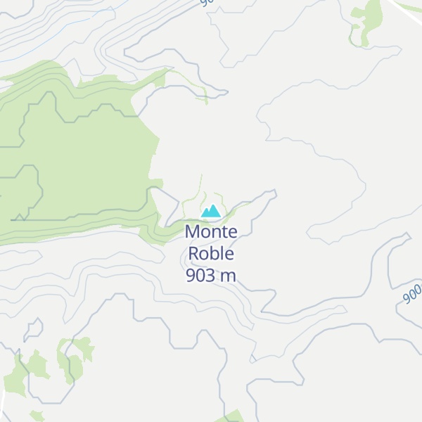 Map of Monte Roble