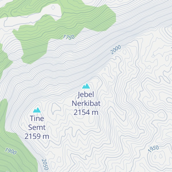 Map of Jebel Nerkibat