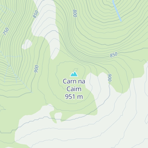 Map of Carn na Caim