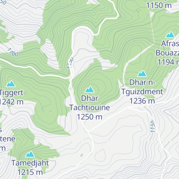 Map of Dhar Tachtiouine