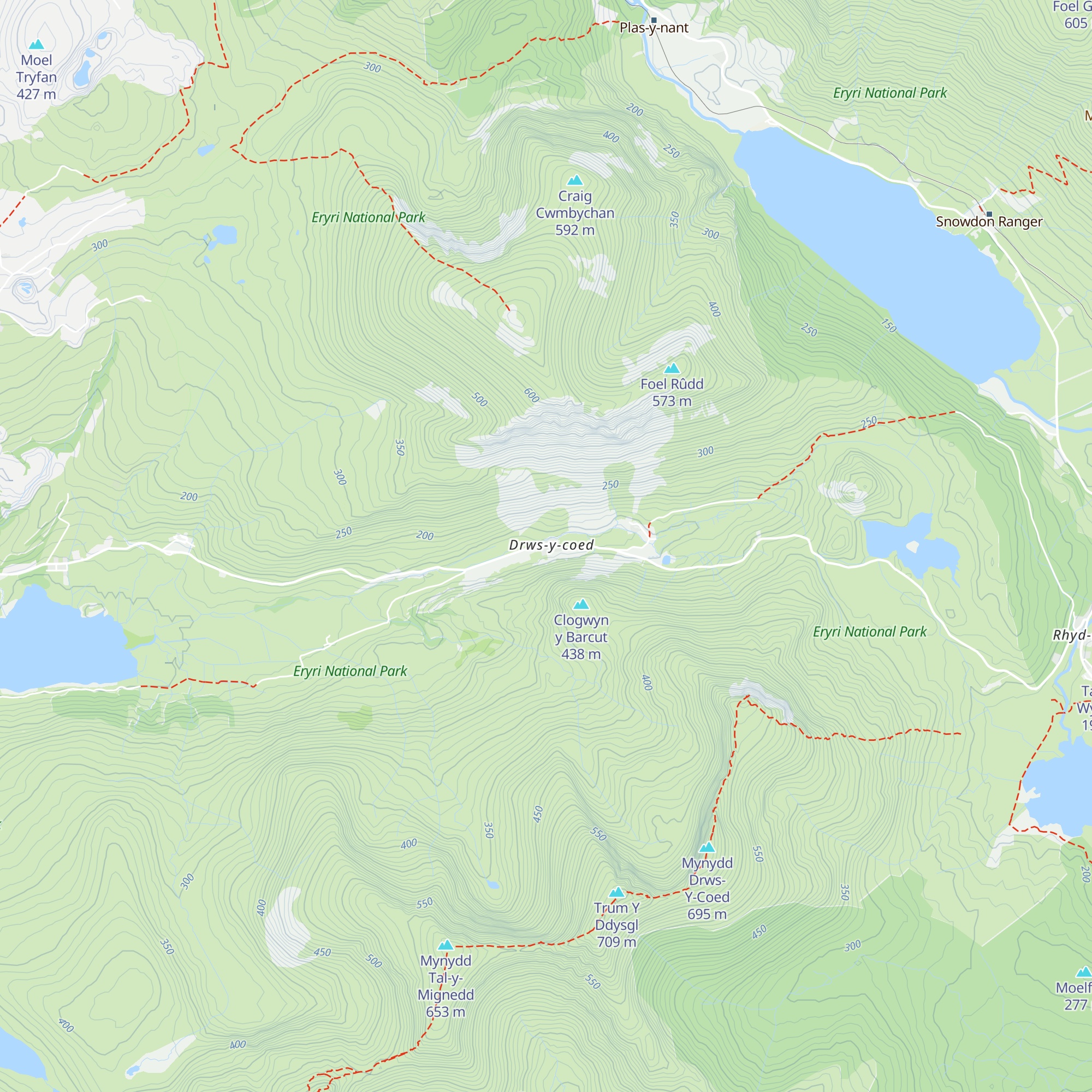 Imperial College Mountain Hut map